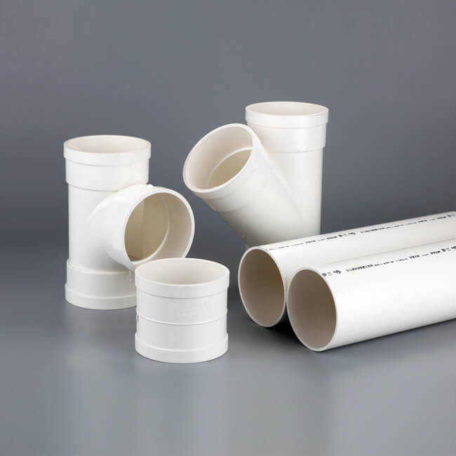 蘭塔管道、產(chǎn)品中心、PVC-U排水管系列